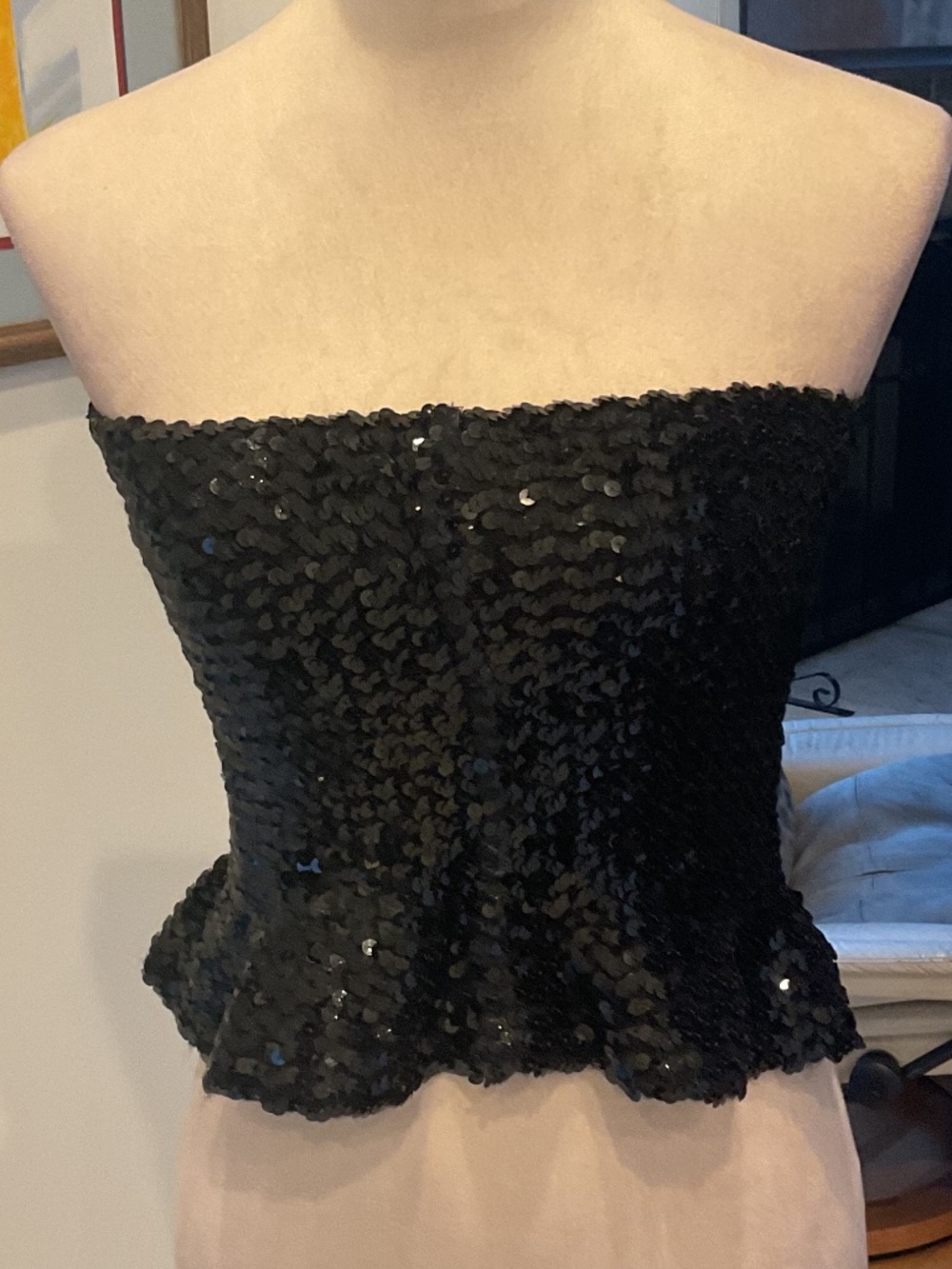 Vintage Toppettes by A. Brod Sequin Top
